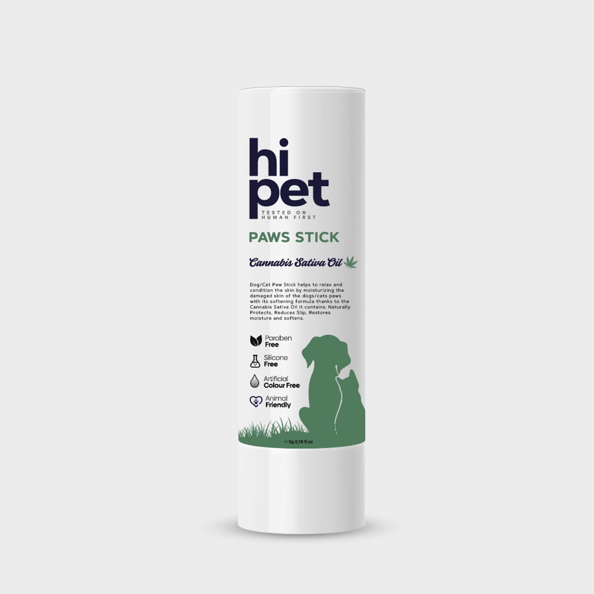 HiPet Hemp Extract Paw & Nose Balm for Dogs & Cats