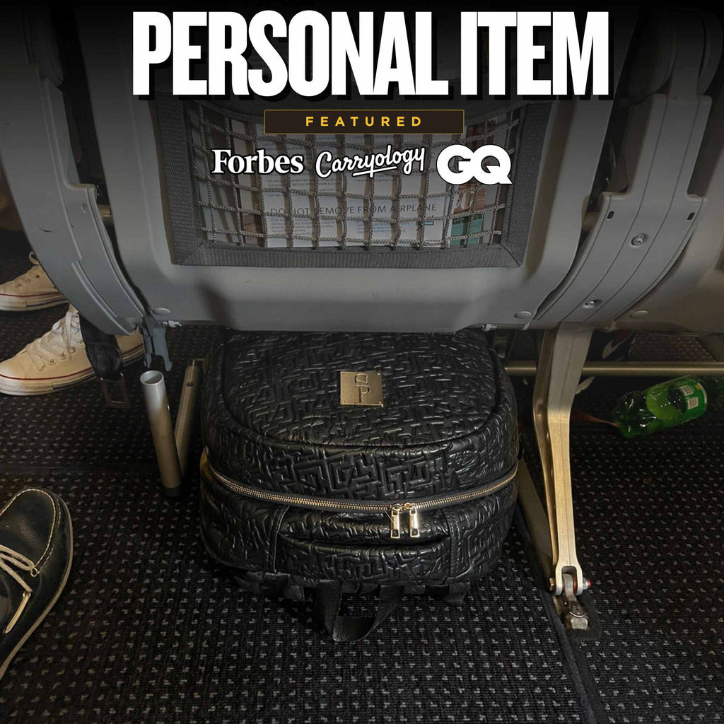 Black Monogram Leather Commuter Bag