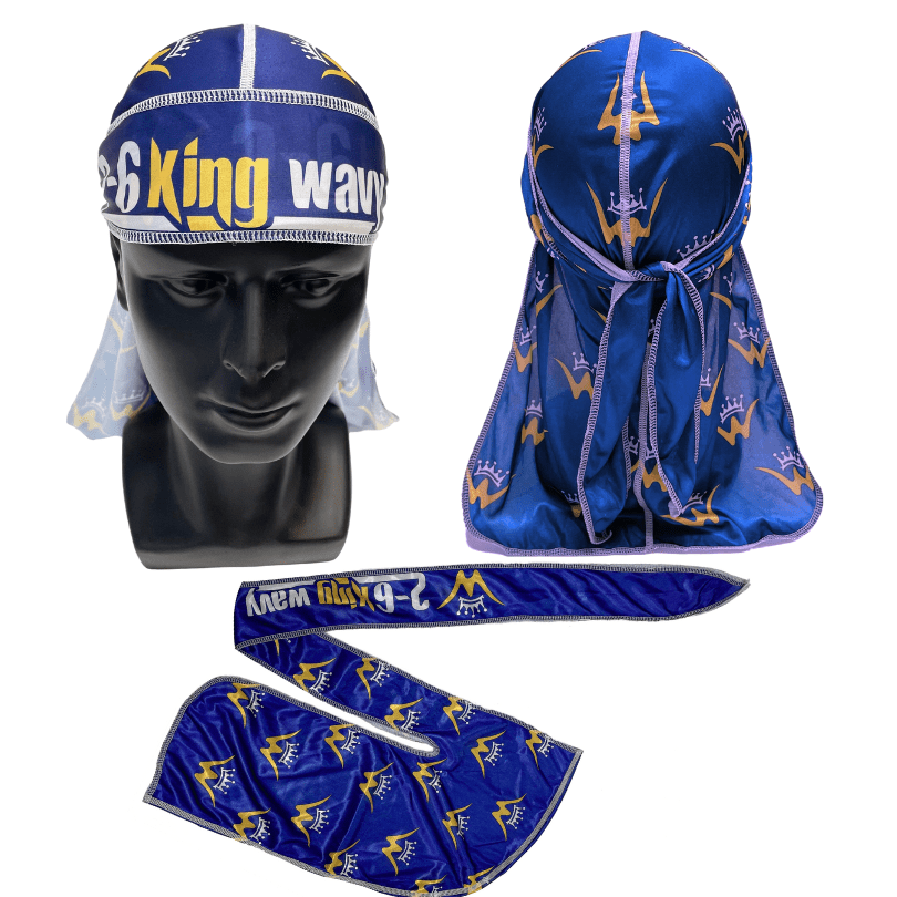 Silk Durag for 360 Waves & Overnight Compression [All Variants]