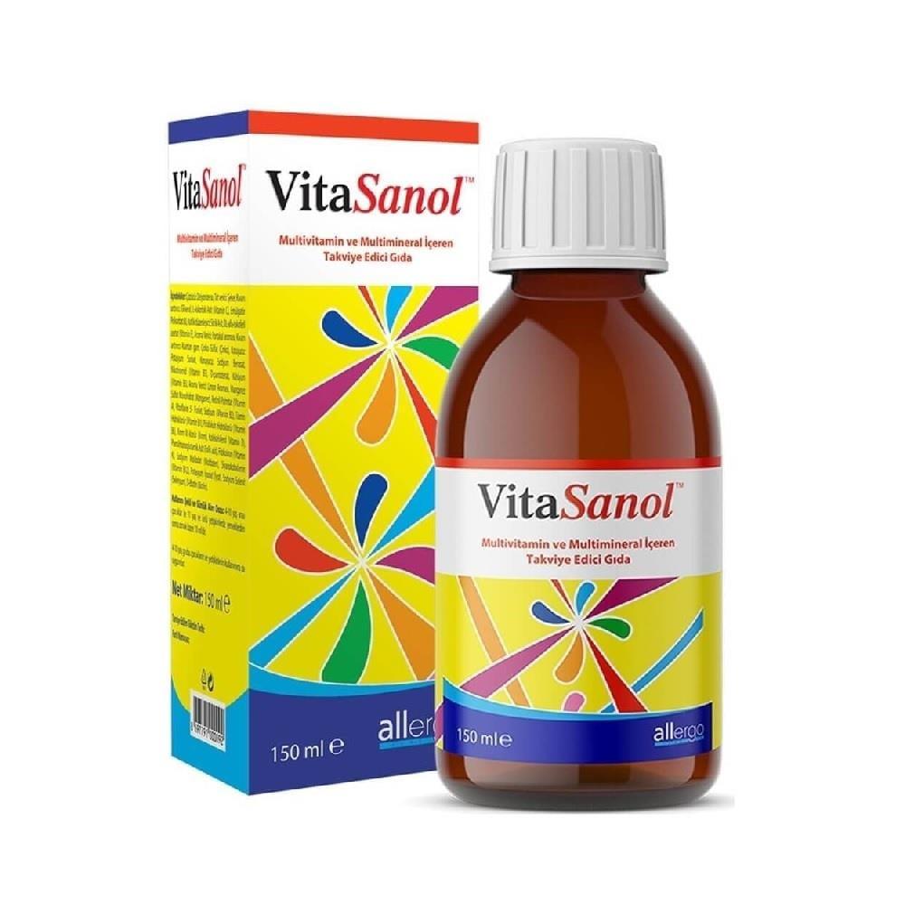 Vitasanol Multivitamin Syrup for Children - Comprehensive Nutritional Support in Liquid Form