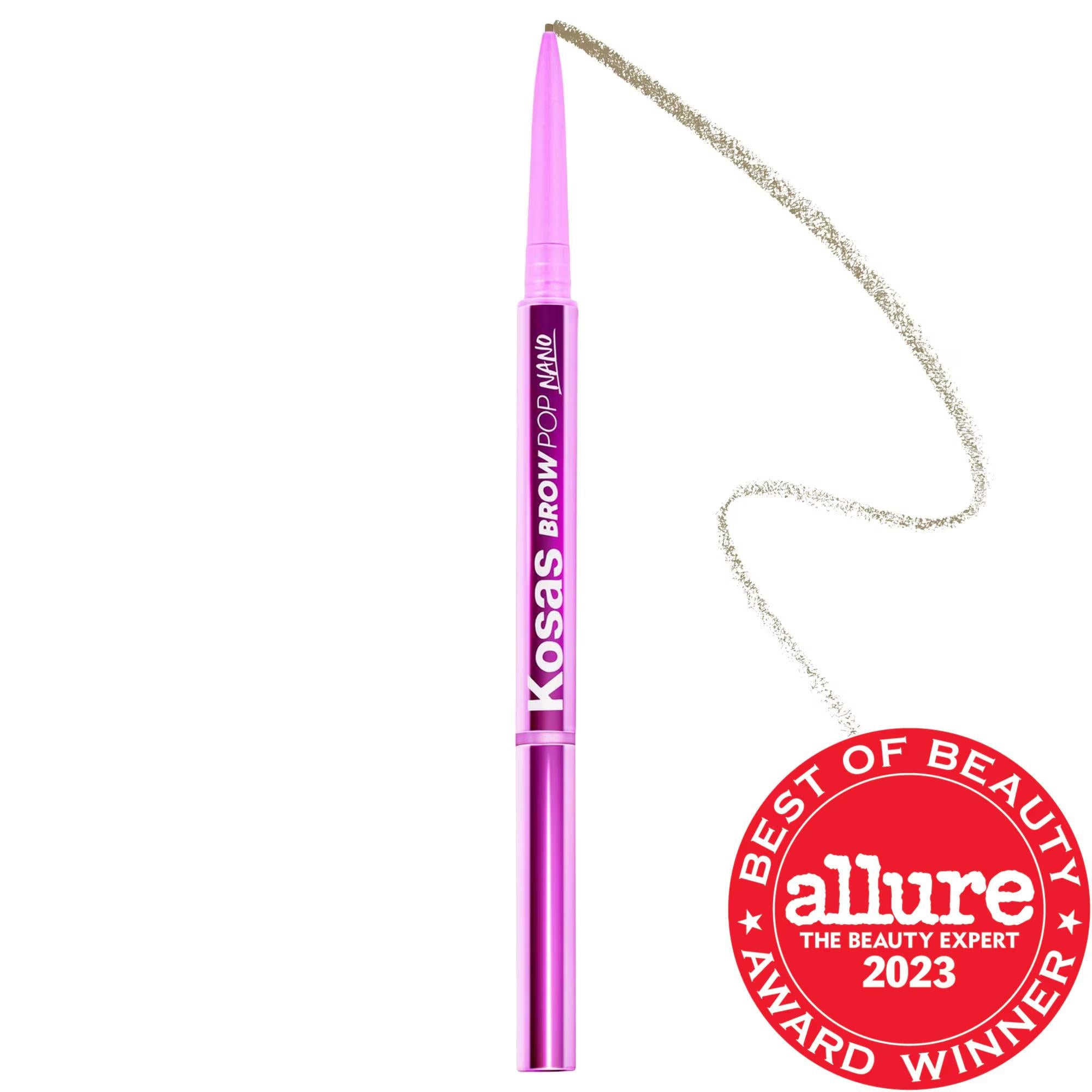Brow Pop Nano Ultra-Fine Detailing Eyebrow Pencil - Vegan, Long-Lasting, Natural-Looking Eyebrows