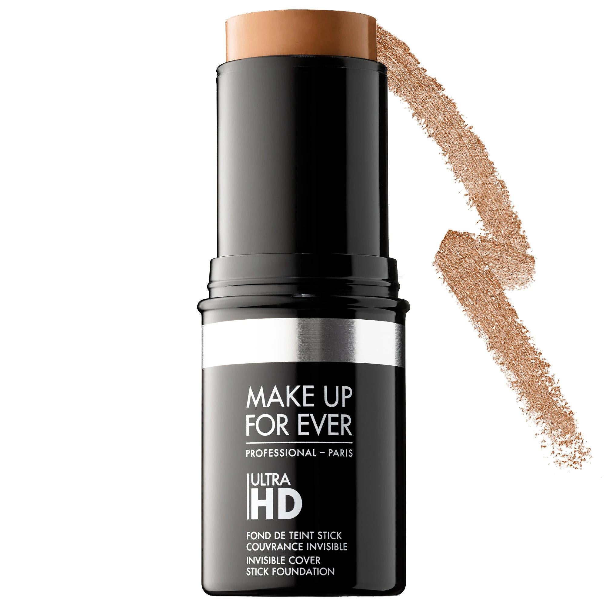 Ultra HD Invisible Cover Stick Foundation: Full Coverage, Natural Finish, Long Lasting, For Normal to Dry Skin