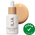ILIA Super Serum Skin Tint SPF 40: Dewy Coverage Foundation with Hyaluronic Acid & Squalane - Vegan, Cruelty-Free & Clean Beauty