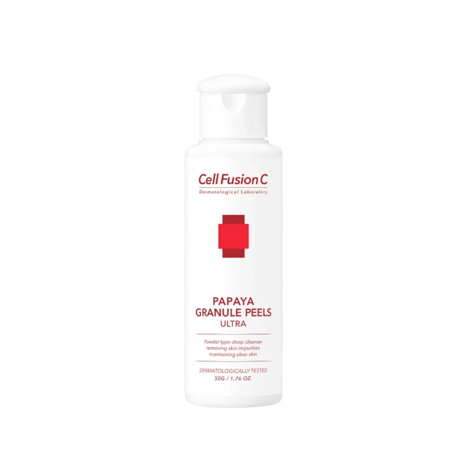 Cell Fusion C Papaya Enzyme Exfoliating Powder Cleanser - Gentle Exfoliation, Natural Skincare
