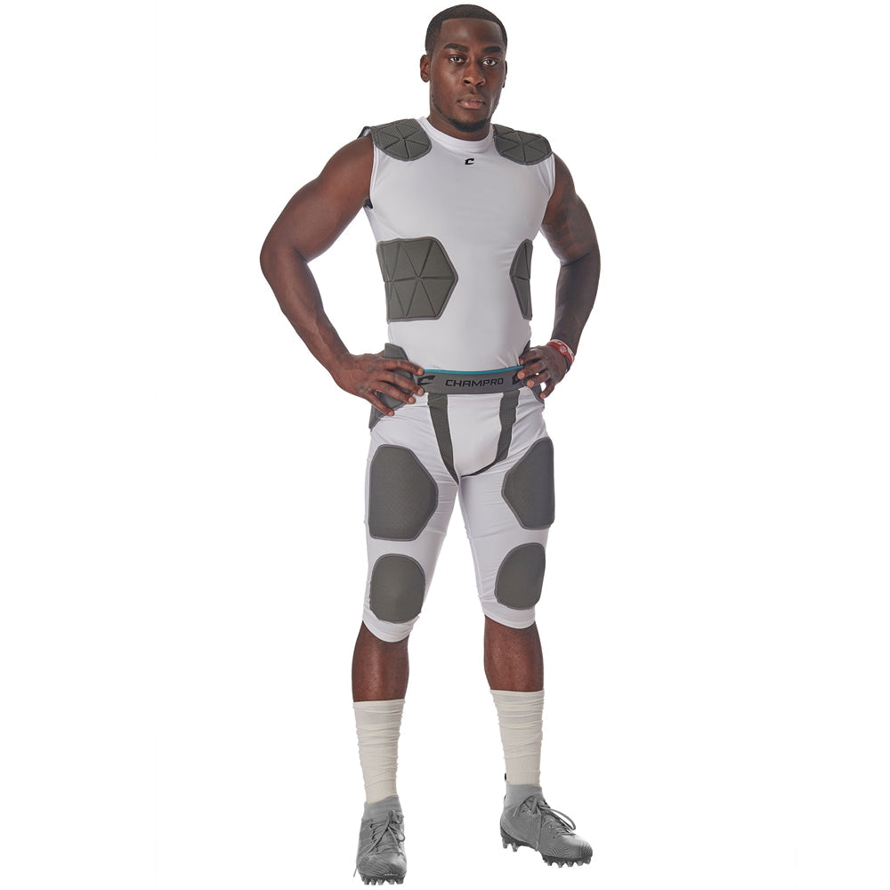 Champro Football Tri-flex Compression Shirt With Cushion System