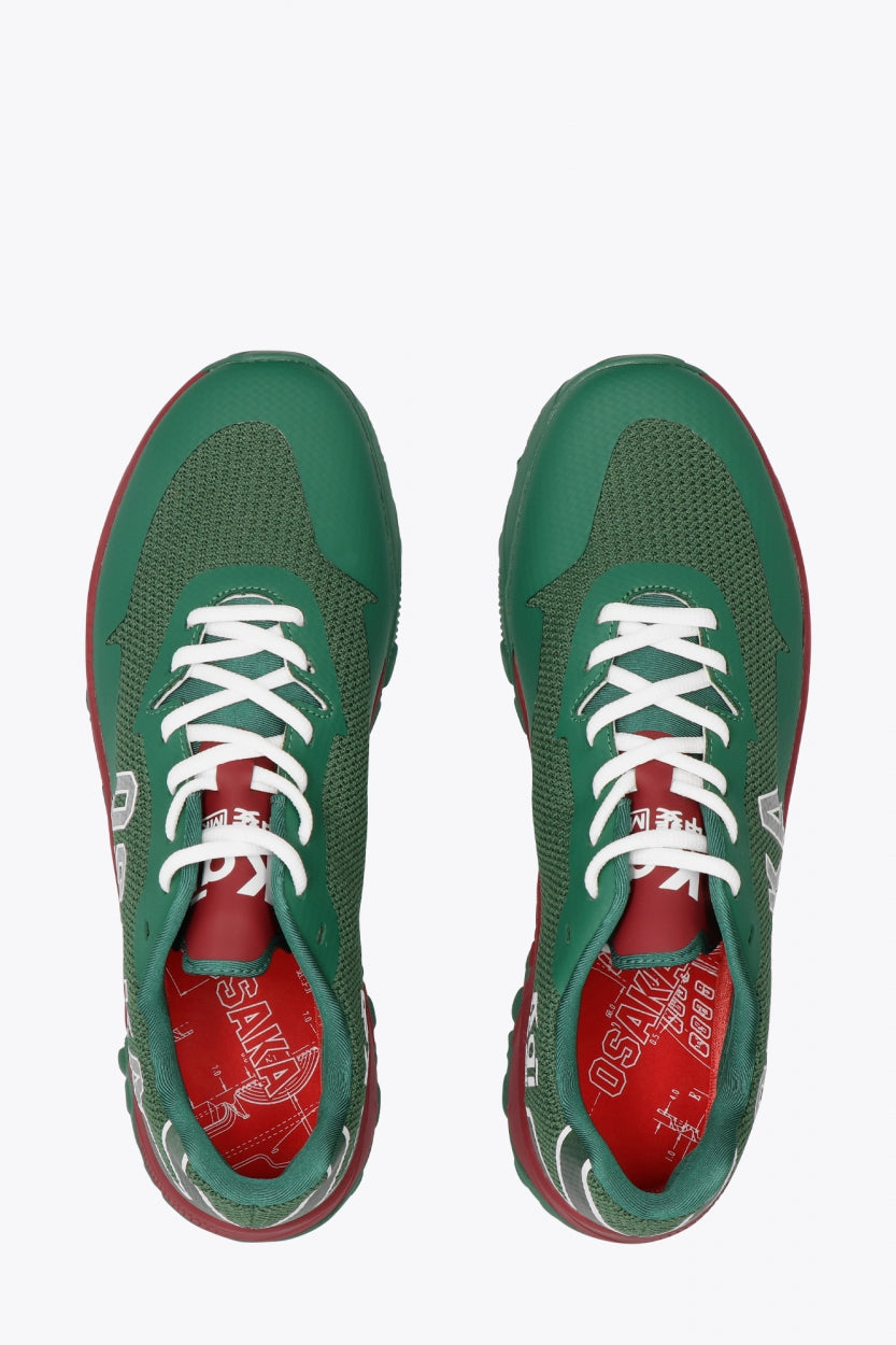 Osaka Footwear KAI Mk1 | Green-Maroon