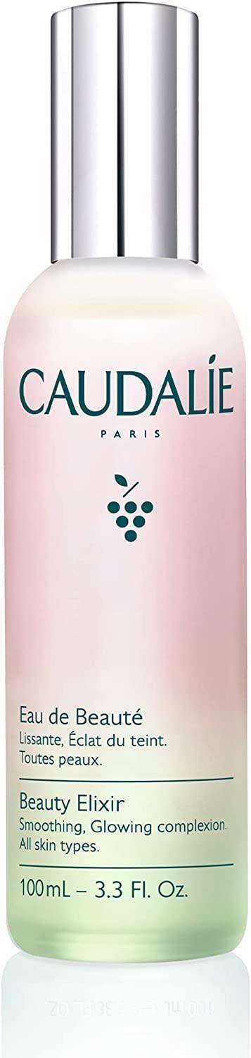 Caudalie Beauty Elixir: Refreshing Face Mist & Pore Minimizing Facial Toner with Grape Water, Chamomile & Mint for Radiant Skin