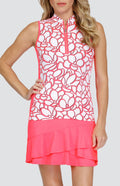 Yareli Top - Floral Imprint