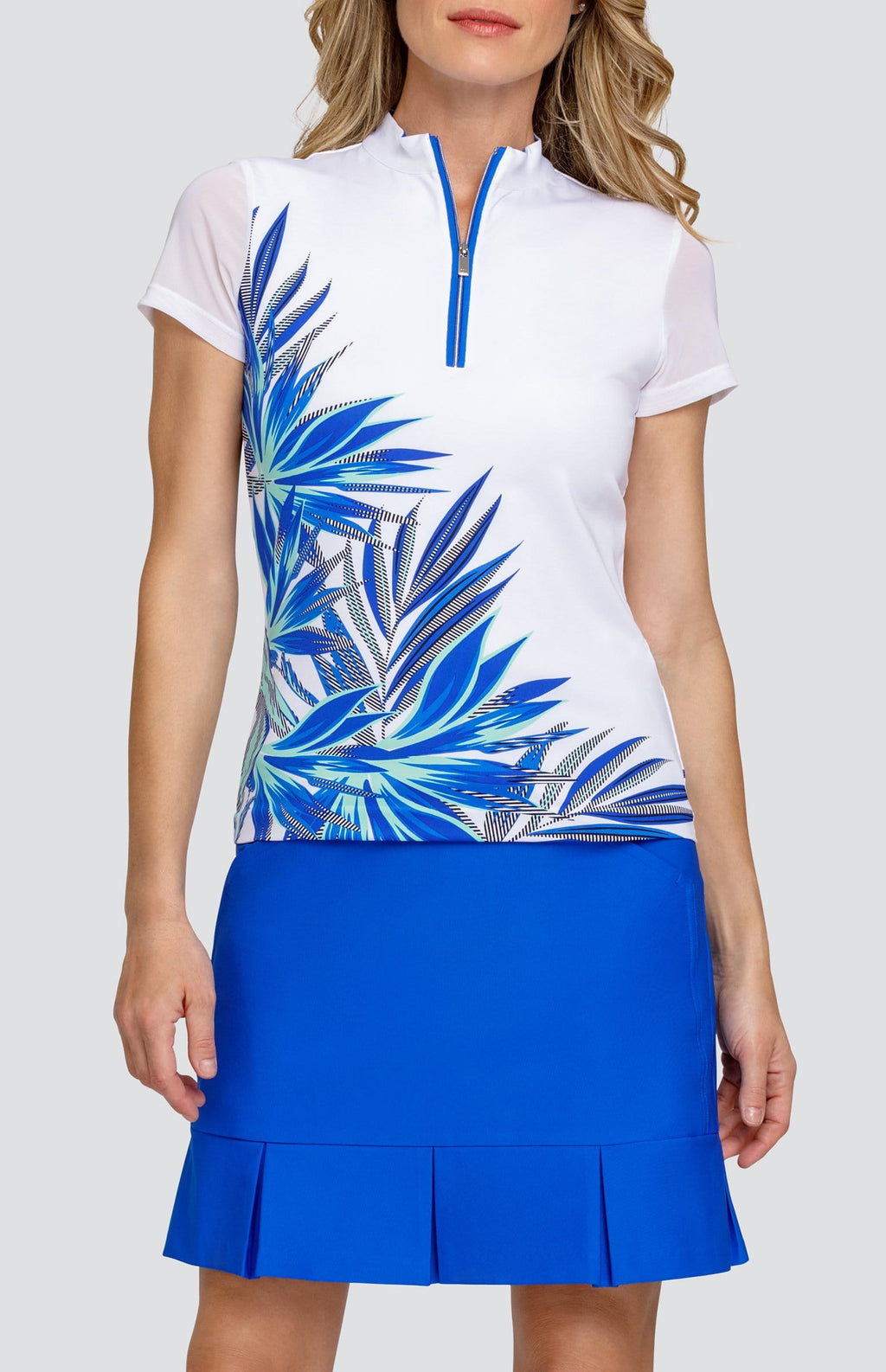 Michelle Top - Frayed Frond-Placed