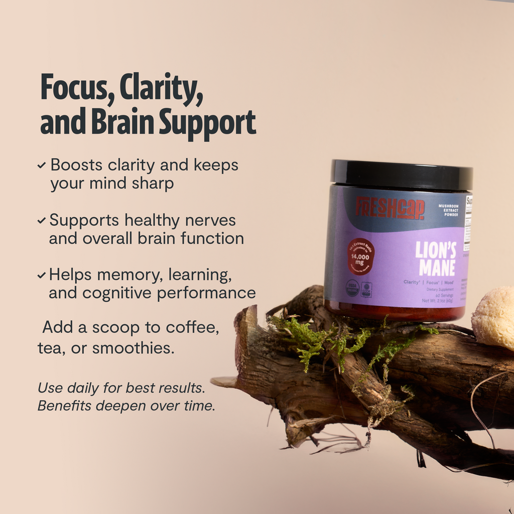 Organic Lion’s Mane Mushroom Powder