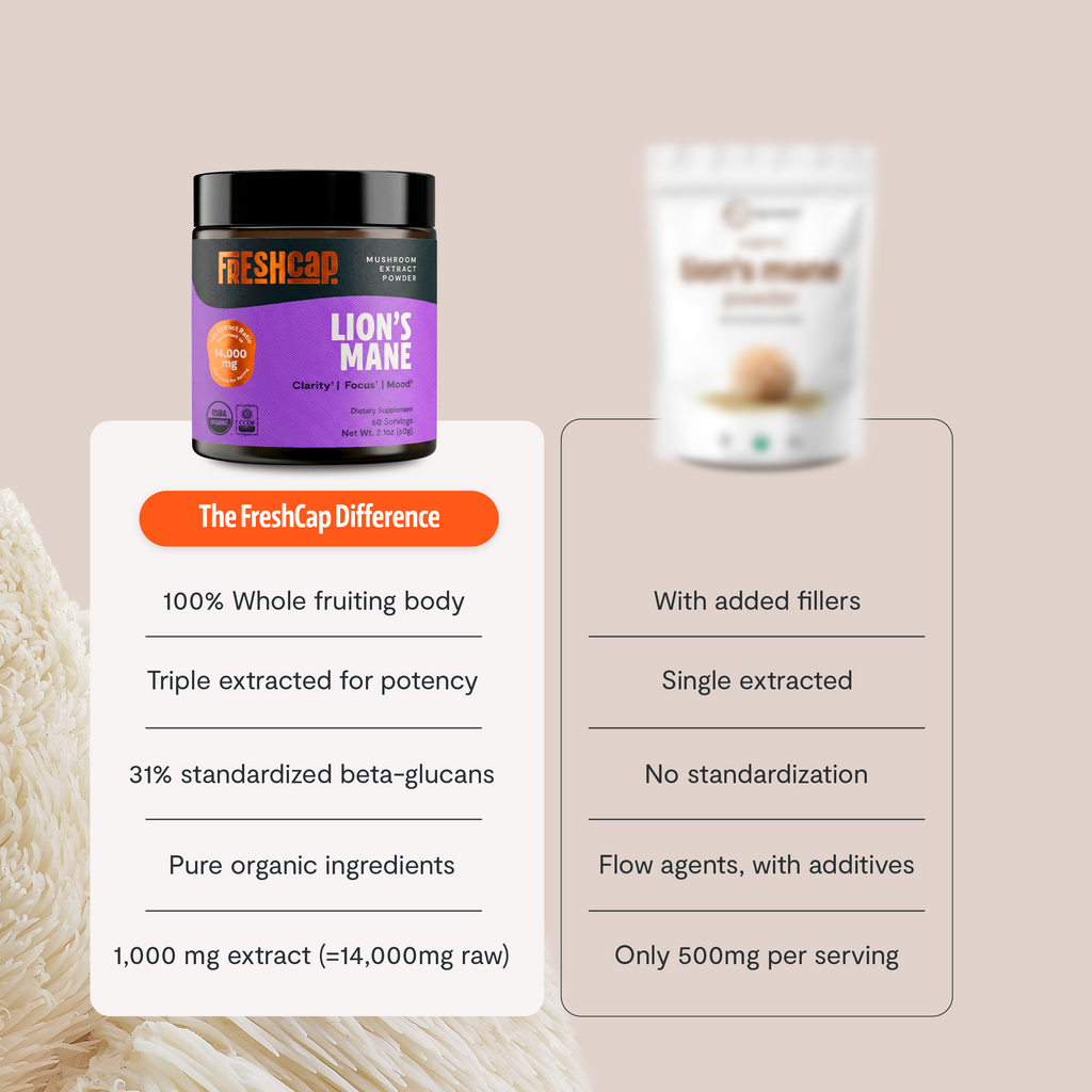 Organic Lion’s Mane Mushroom Powder