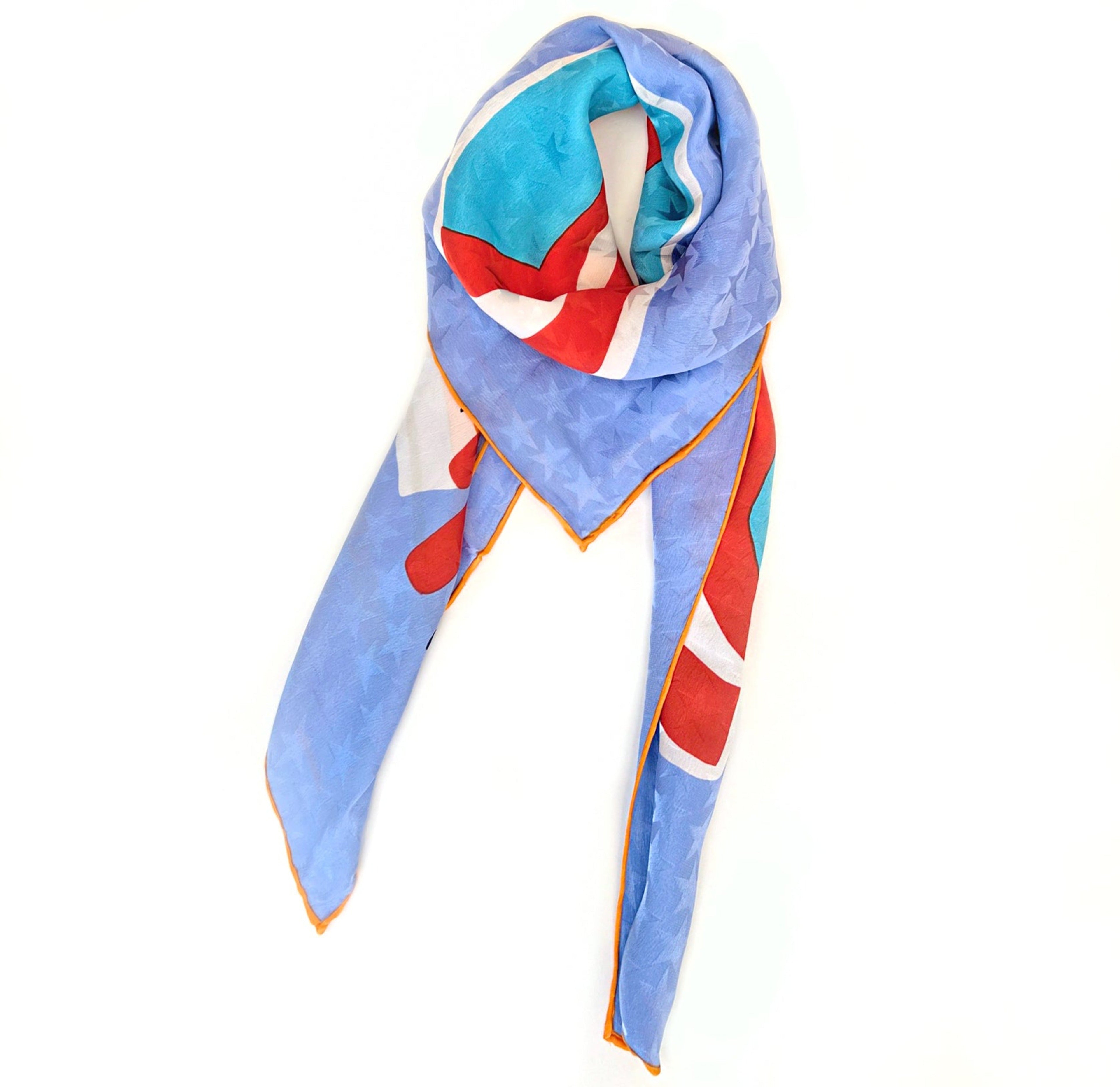 GEMINI SILK SCARF - CHLOE FREMANTLE