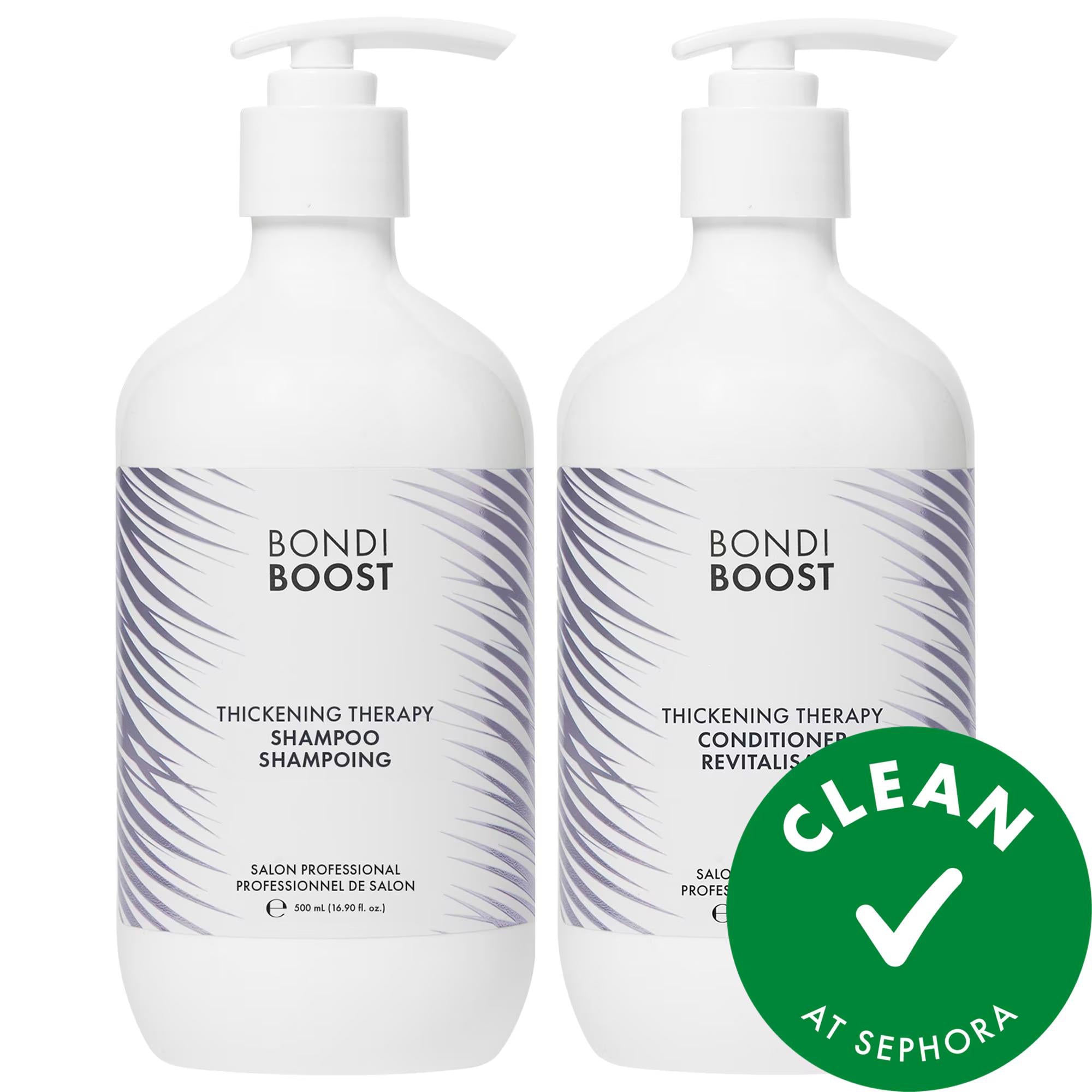 Thickening Therapy Volumizing Shampoo & Conditioner Duo - Vegan, Gluten-Free, Cruelty-Free Hair Care