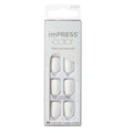 Impress Color Self-Adhesive Press-On Nails - Short Frosting Style, Easy Application, Long-Lasting Beauty Solution