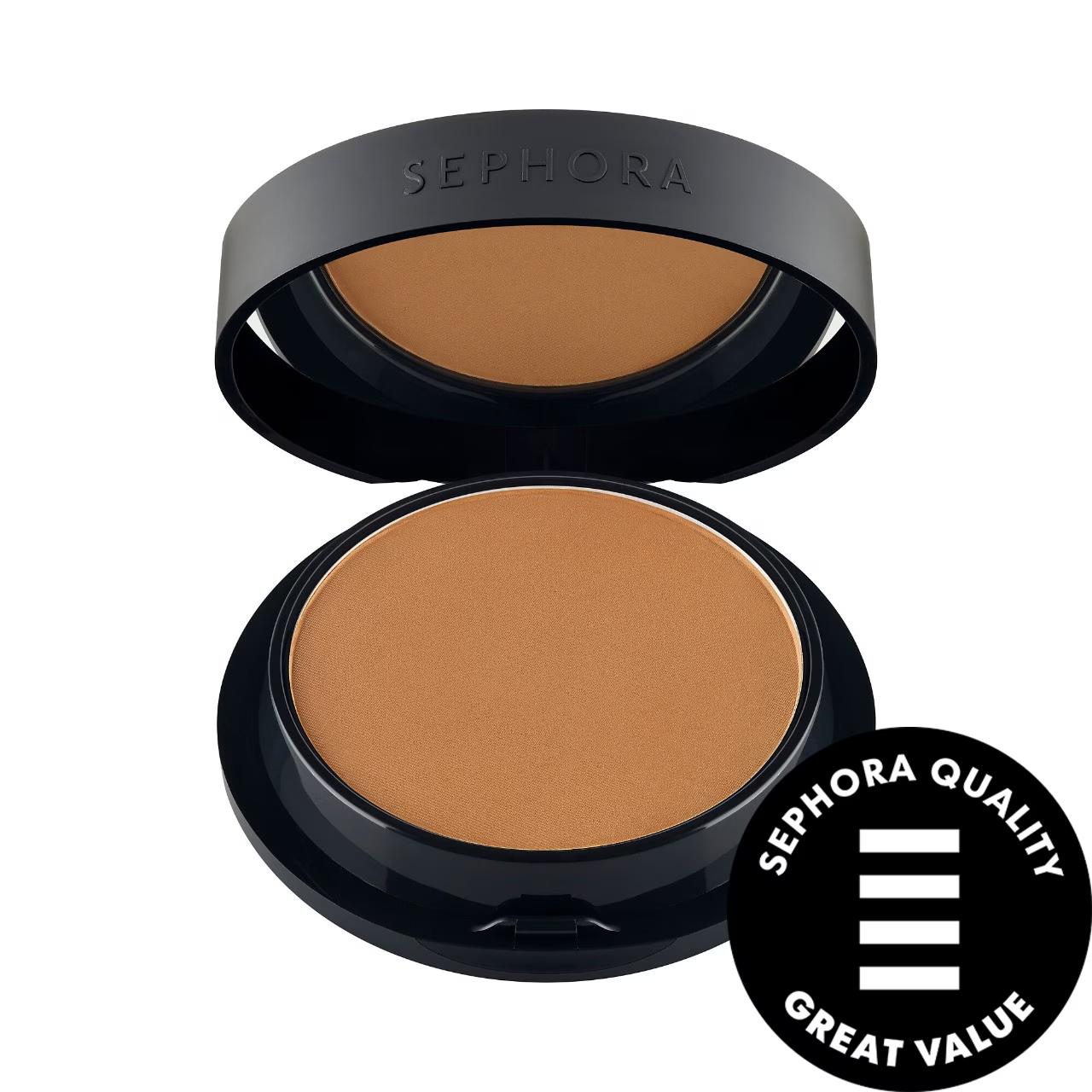 Best Skin Matte Powder Foundation - Long-Lasting, Buildable Coverage, Breathable Formula
