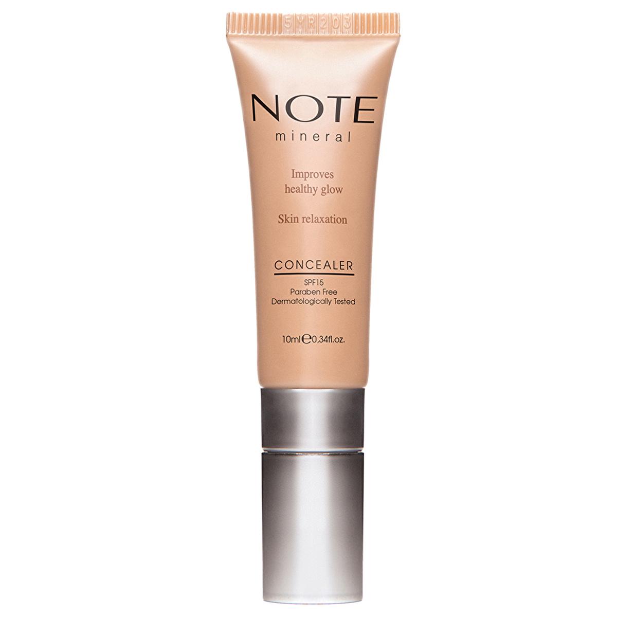 Note Mineral Concealer: Natural Dark Circle & Anti-Aging Coverage with Vitamin E - Paraben & Cruelty-Free