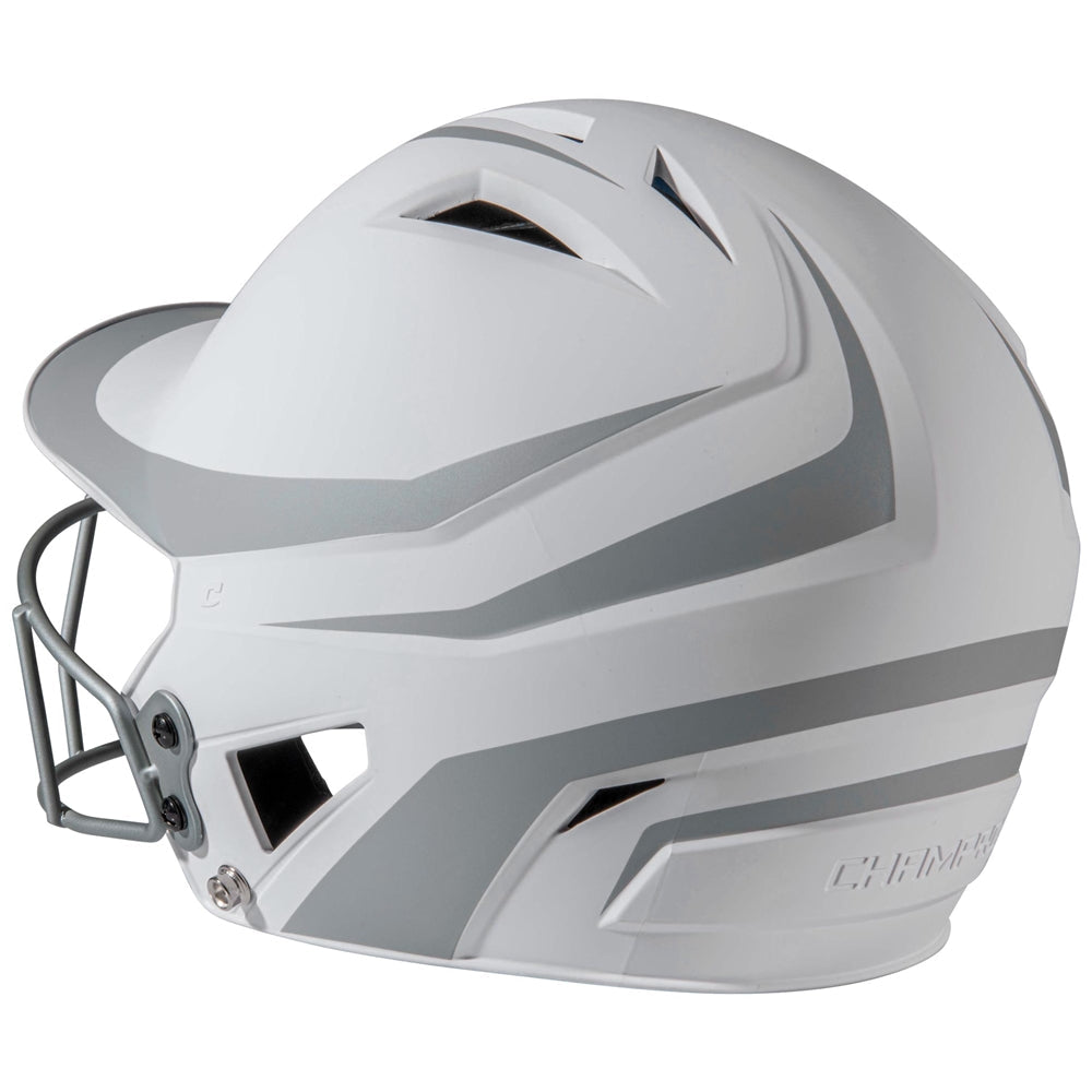 Champro Fastpitch Hx Rise Legend Batting Helmet With Face Mask