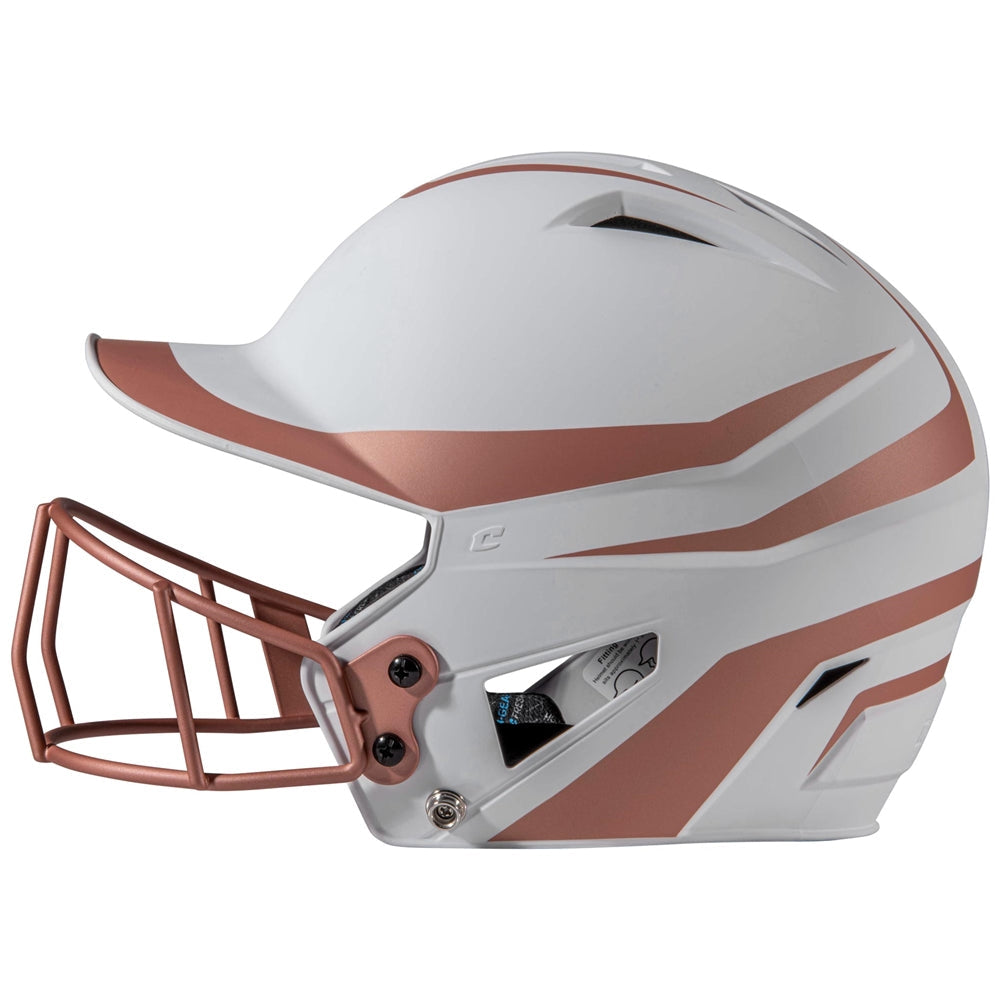 Champro Fastpitch Hx Rise Legend Batting Helmet With Face Mask
