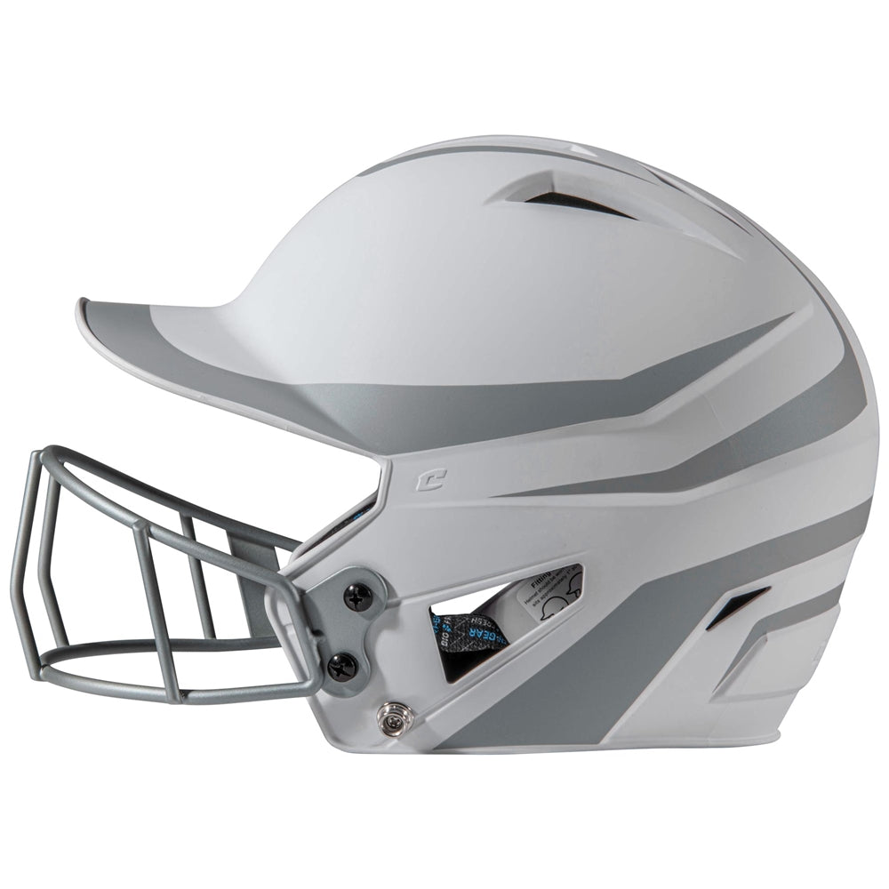 Champro Fastpitch Hx Rise Legend Batting Helmet With Face Mask