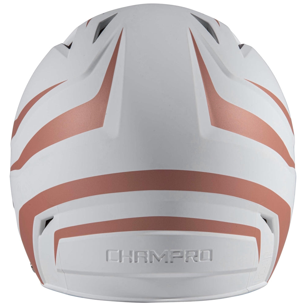 Champro Fastpitch Hx Rise Legend Batting Helmet With Face Mask