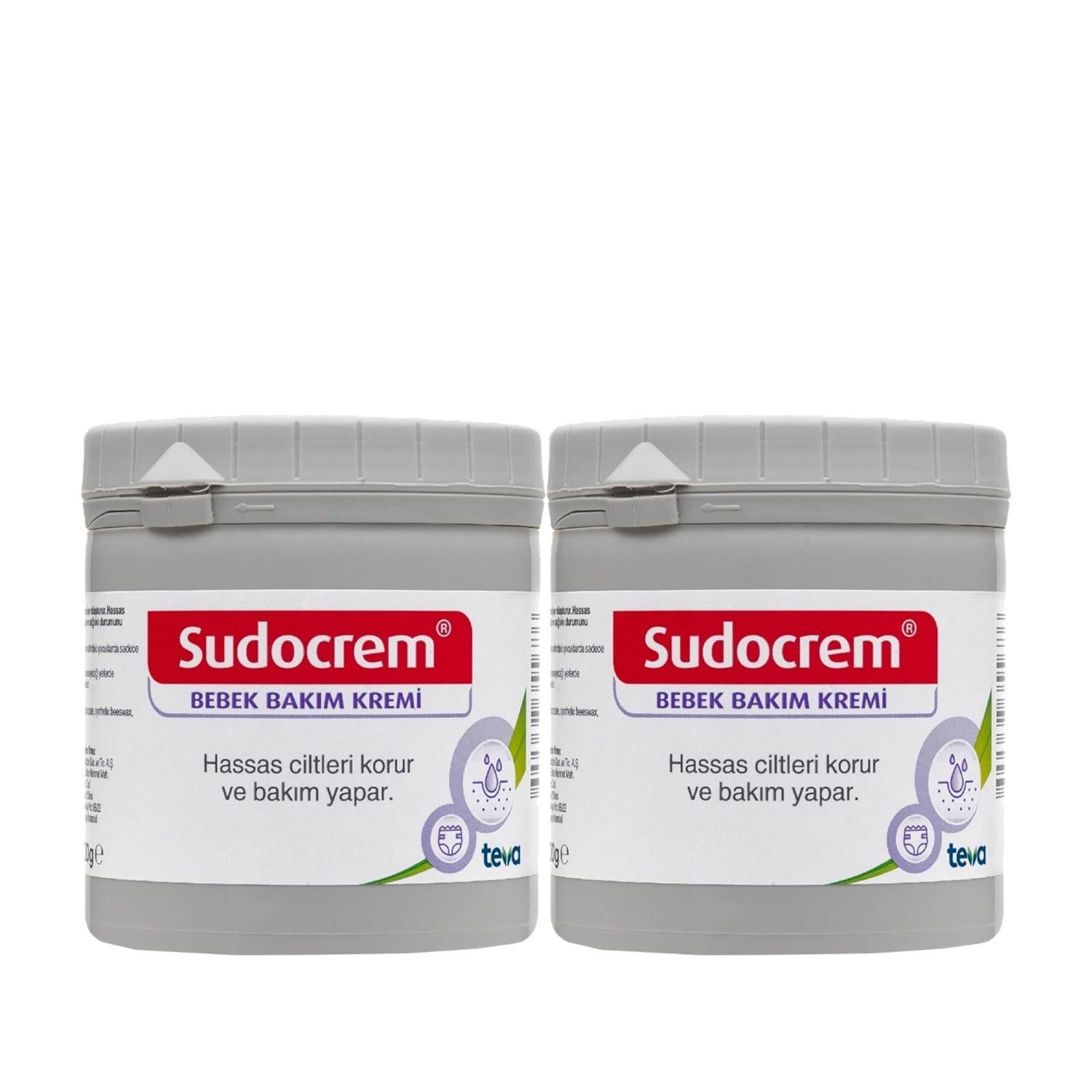 Sudocrem Baby Care Cream 400g x 2 - Gentle, Effective Skin Protection for Infants