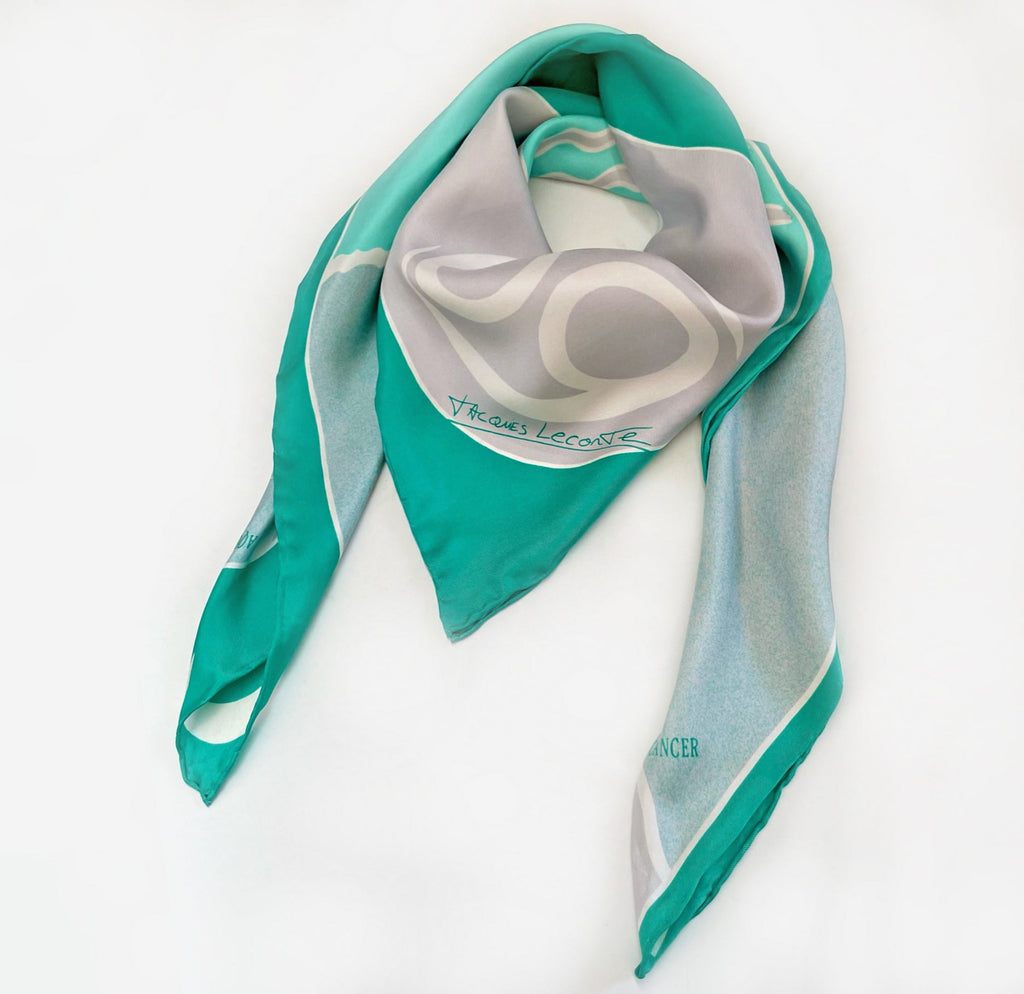 CANCER SILK SCARF - JACQUES LECONTE