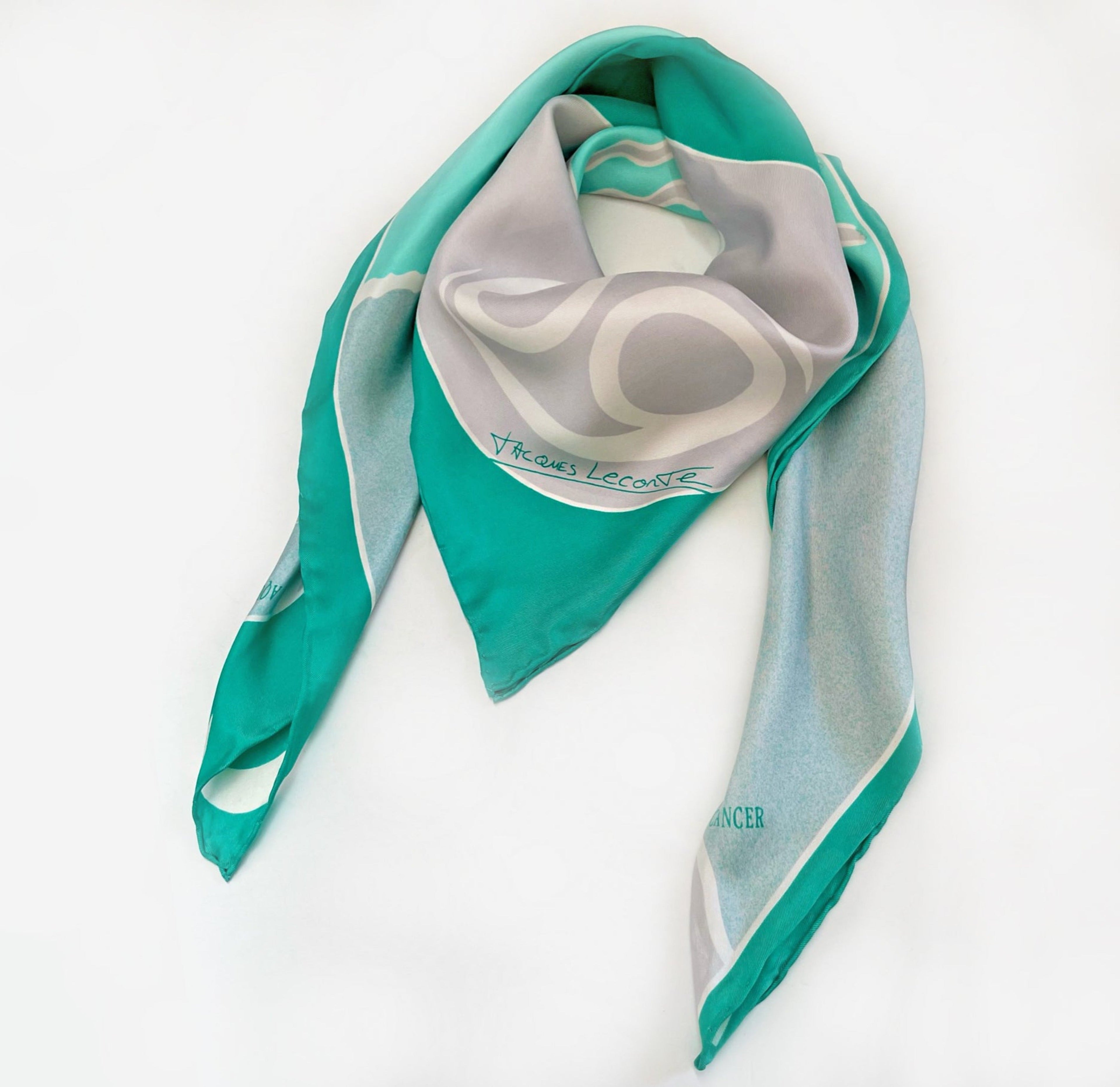 CANCER SILK SCARF - JACQUES LECONTE