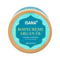 Isana Argan Oil Body Cream: Deeply Moisturizing Coconut & Shea Butter Vegan Body Lotion for Dry Skin - Hydrating, Dermatologically Tested