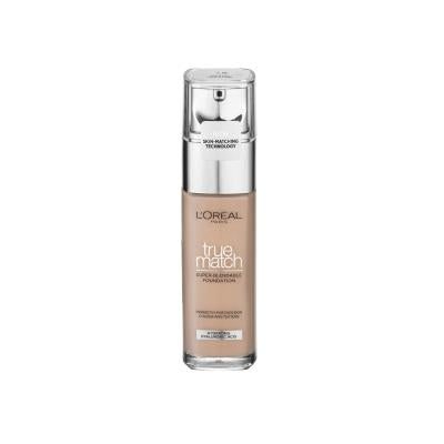 L'Oreal Paris True Match Foundation: 3.N Neutral Undertone - Natural Finish, Hyaluronic Acid, Healthy Skin, 30ml