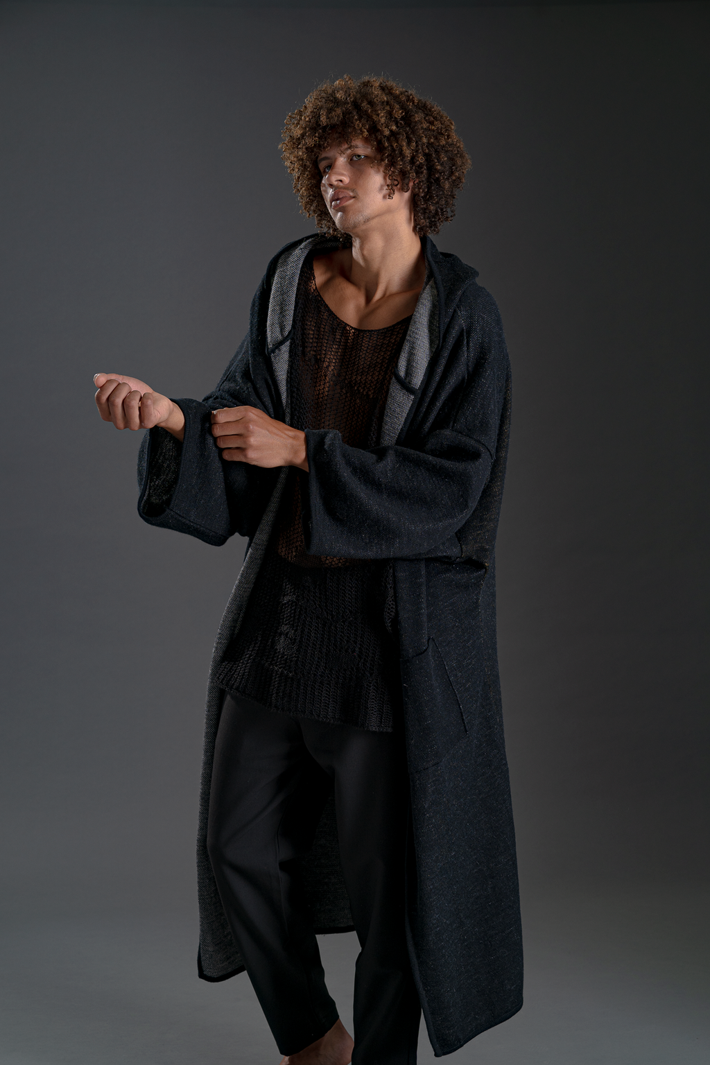 Empingated Knit Cloak