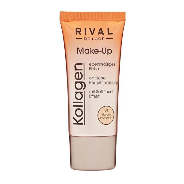 Rival Collagen Foundation No.01 - Collagen Foundation for Natural Look & Light to Medium Coverage
