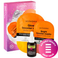 Sephora Collection Vitamin C Skincare Set: Boost Radiance & Glow | Includes Face Mask, Eye Mask & Super Glow Serum
