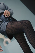 Fantasy Tights Conte Art - Letter Pattern