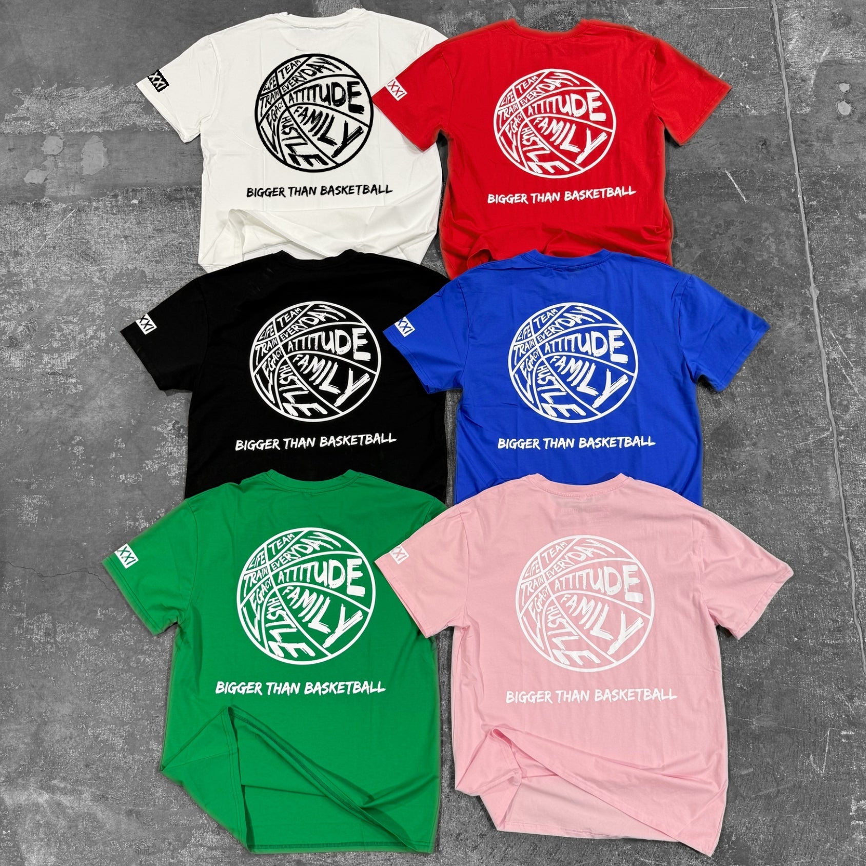 Bigger Than Basketball - T-Shirt - White