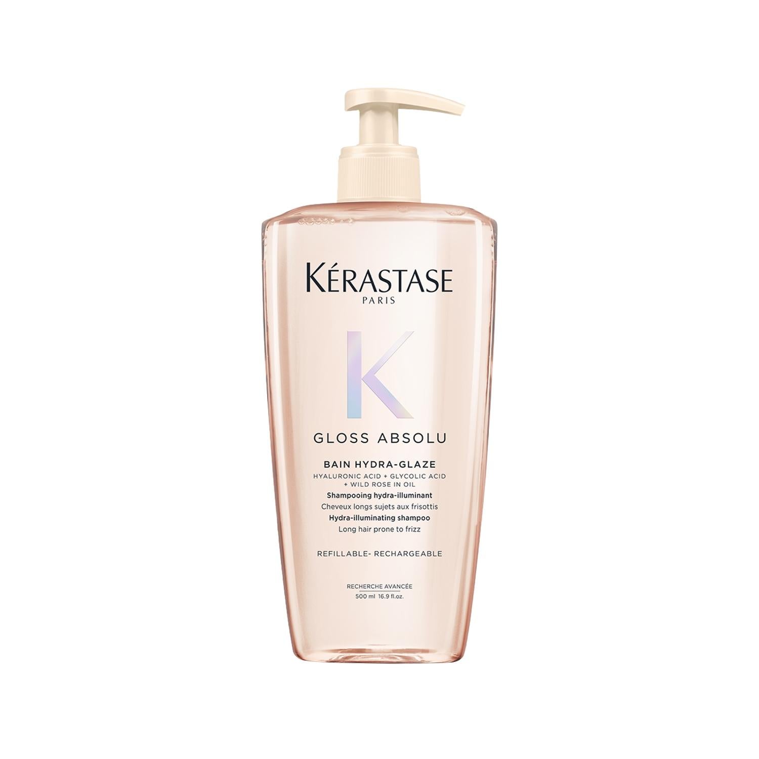 Kerastase Gloss Absolu: Hair Shine Shampoo for Frizz Control & Static Reduction - Hydrating Formula for Glossy, Manageable Hair