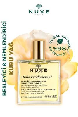 Nuxe Huile Prodigieuse Multi-purpose Dry Care Oil for Skin and Hair - Natural Skincare & Haircare