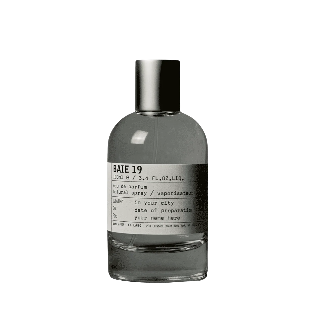 Le Labo Baie 19