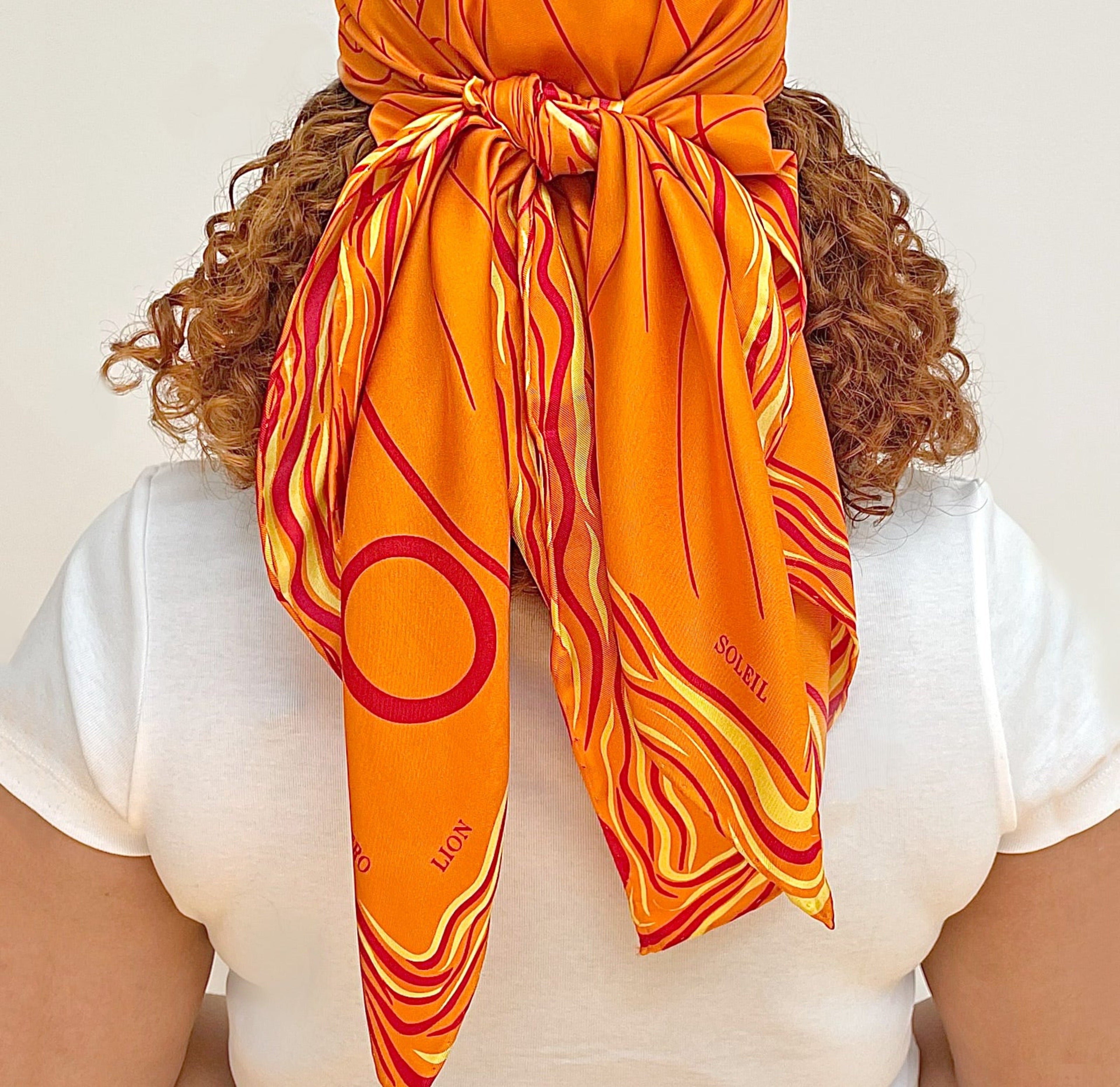 LEO SILK SCARF - JACQUES LECONTE