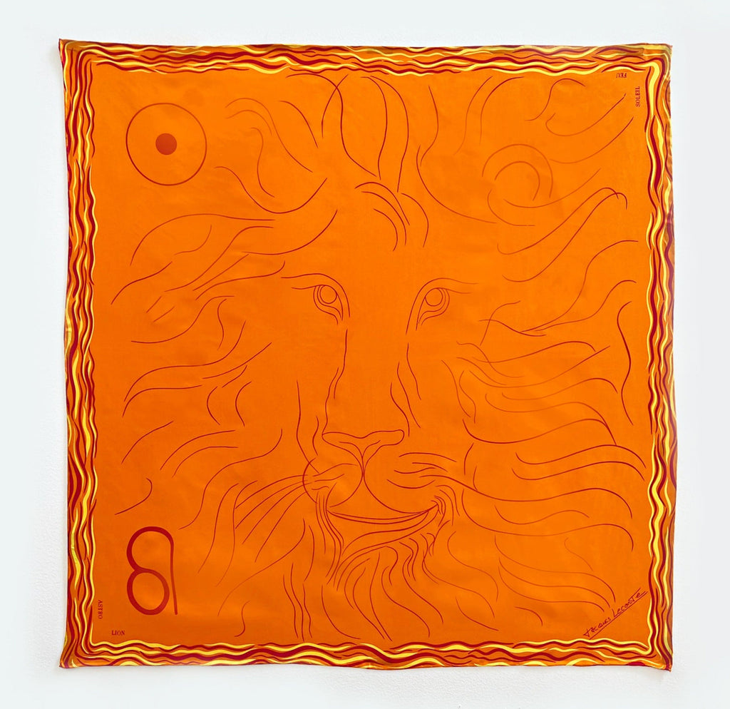 LEO SILK SCARF - JACQUES LECONTE