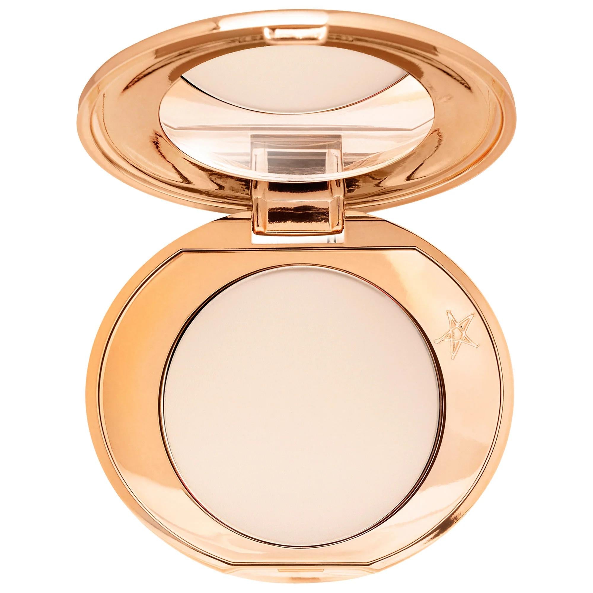 Mini Airbrush Flawless Finish Setting Powder by Charlotte Tilbury - Vegan, Gluten-Free, Cruelty-Free Makeup for Flawless Finish