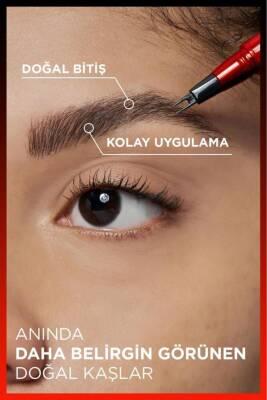 L'Oreal Paris Infaillible Faux Brow: Ultra-Fine Dark Brunette Eyebrow Pencil for Natural, Long-Lasting Definition