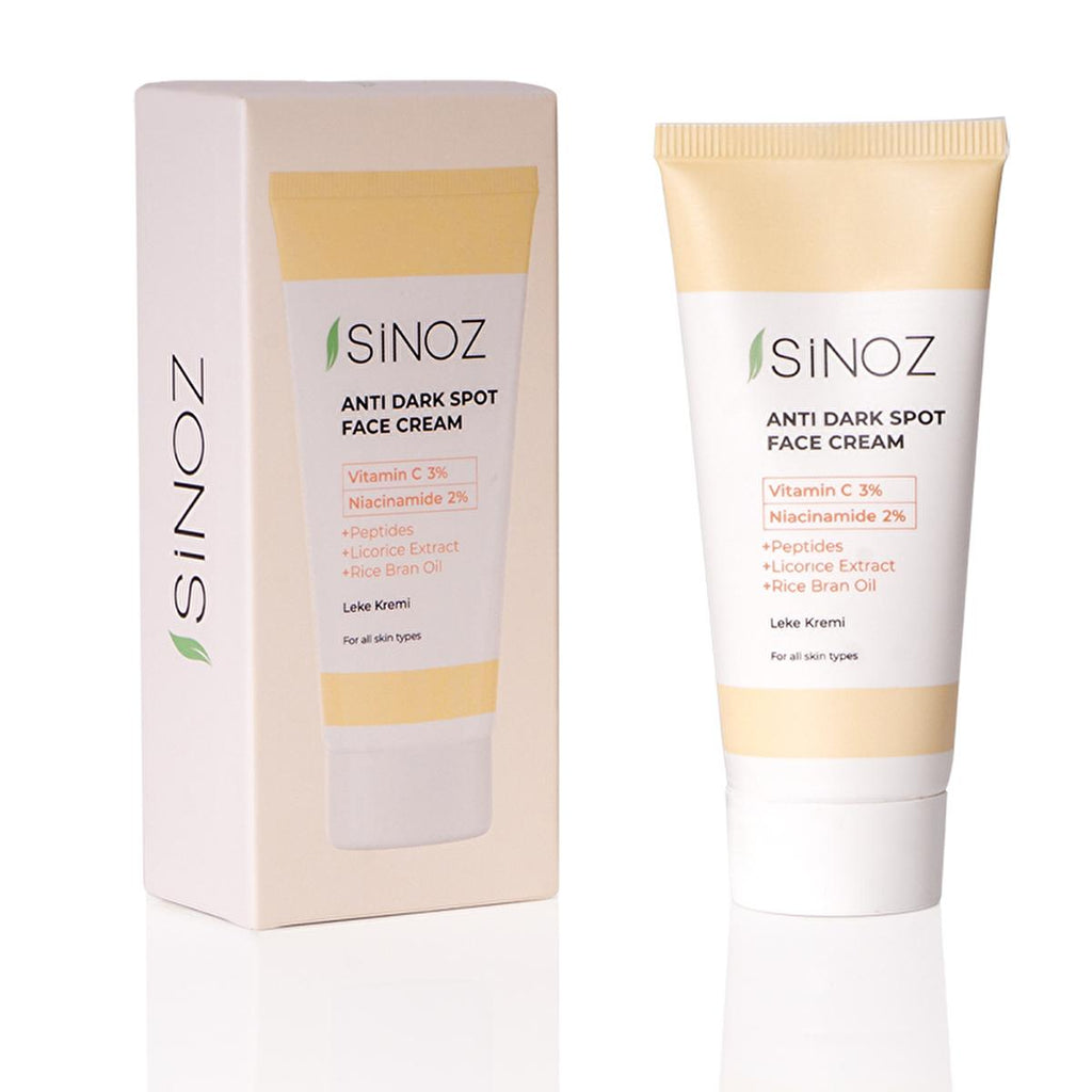 Sinoz: Advanced Skin Lightening Cream - Vitamin C & Niacinamide Dark Spot Corrector, Blemish Removal Skin Tone Evening, Radiant Complexion, 1.35 fl oz