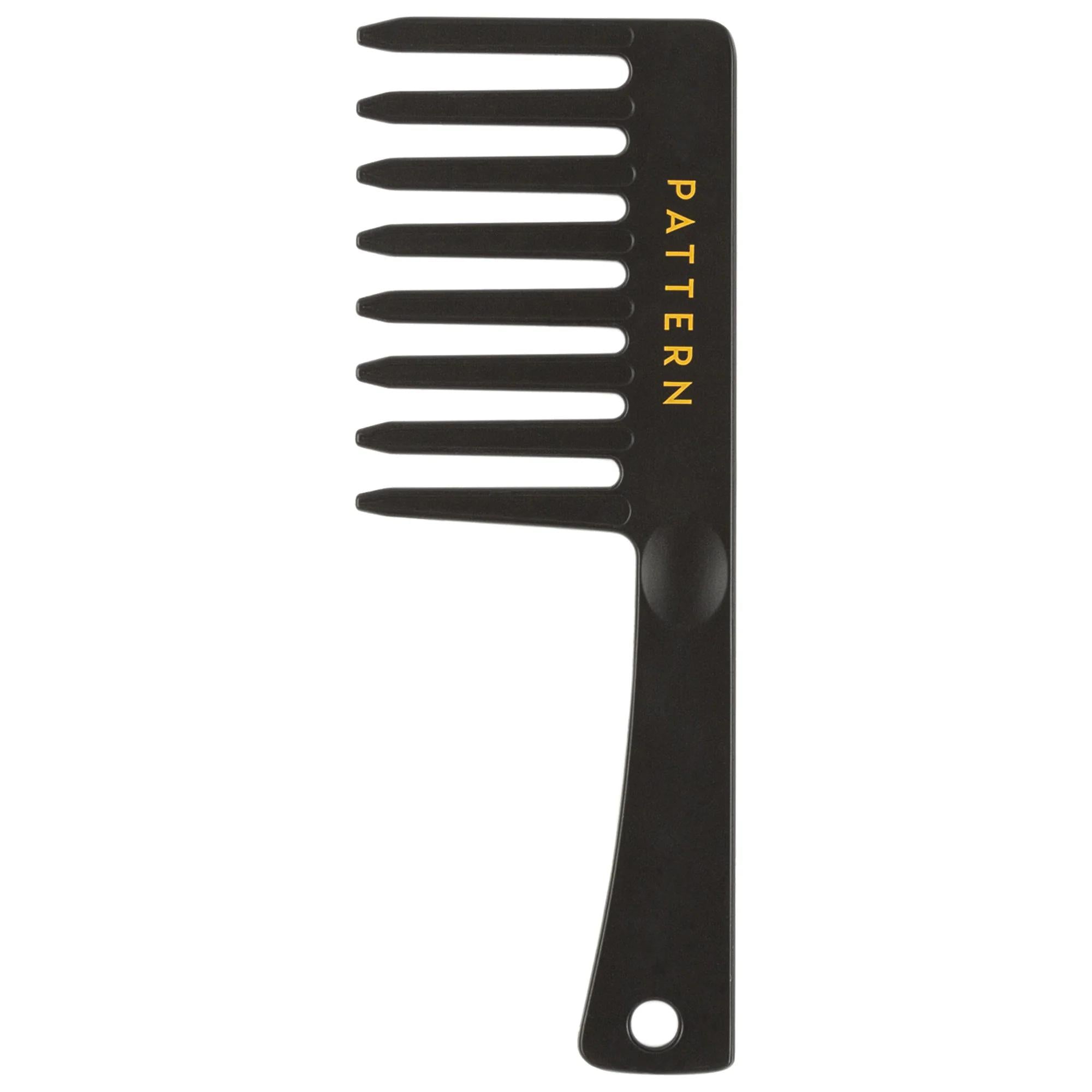 DevaCurl Wide Tooth Comb for Curly Hair - Gentle Detangling, Curl Enhancing, and Volume - Heavy-Duty Wide Tooth Comb for Coily Hair