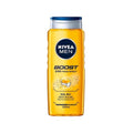 Nivea Men Boost Shower Gel 500ml - Refreshing Men's Grooming for Shower and Bath