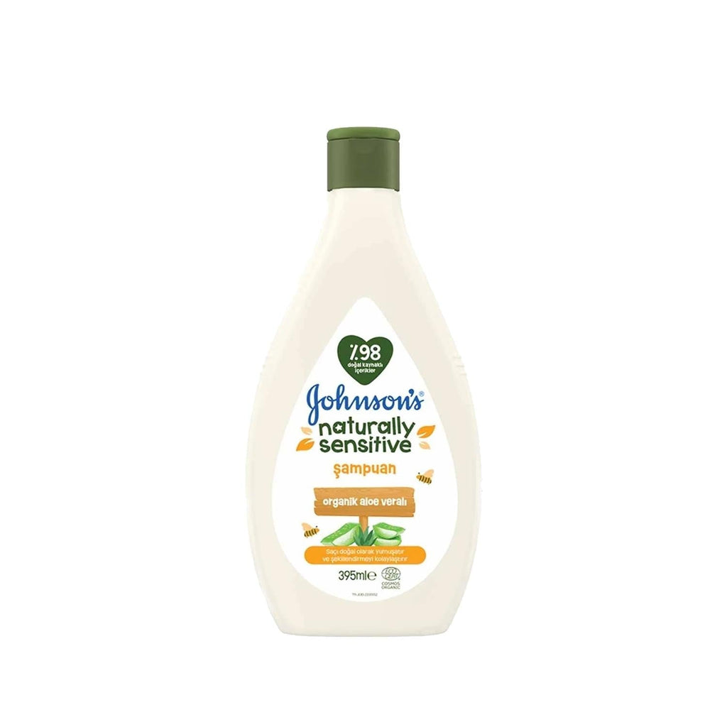 Johnson's Baby Naturally Sensitive Baby Body Wash - Gentle, Hypoallergenic, and Natural Ingredients for Sensitive Skin - 13.36 fl oz