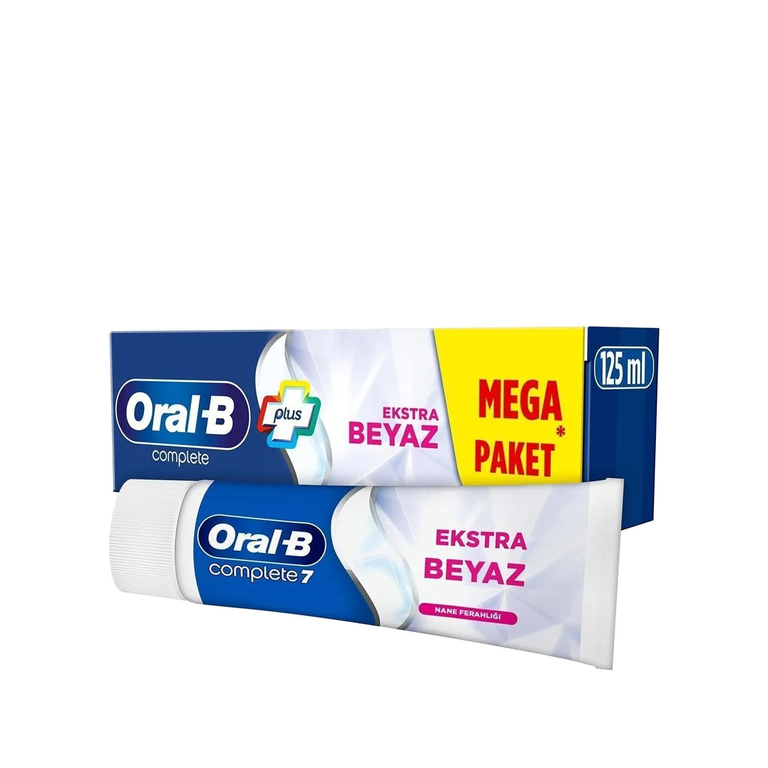 Oral-B Complete 7 Extra White Toothpaste 125ml