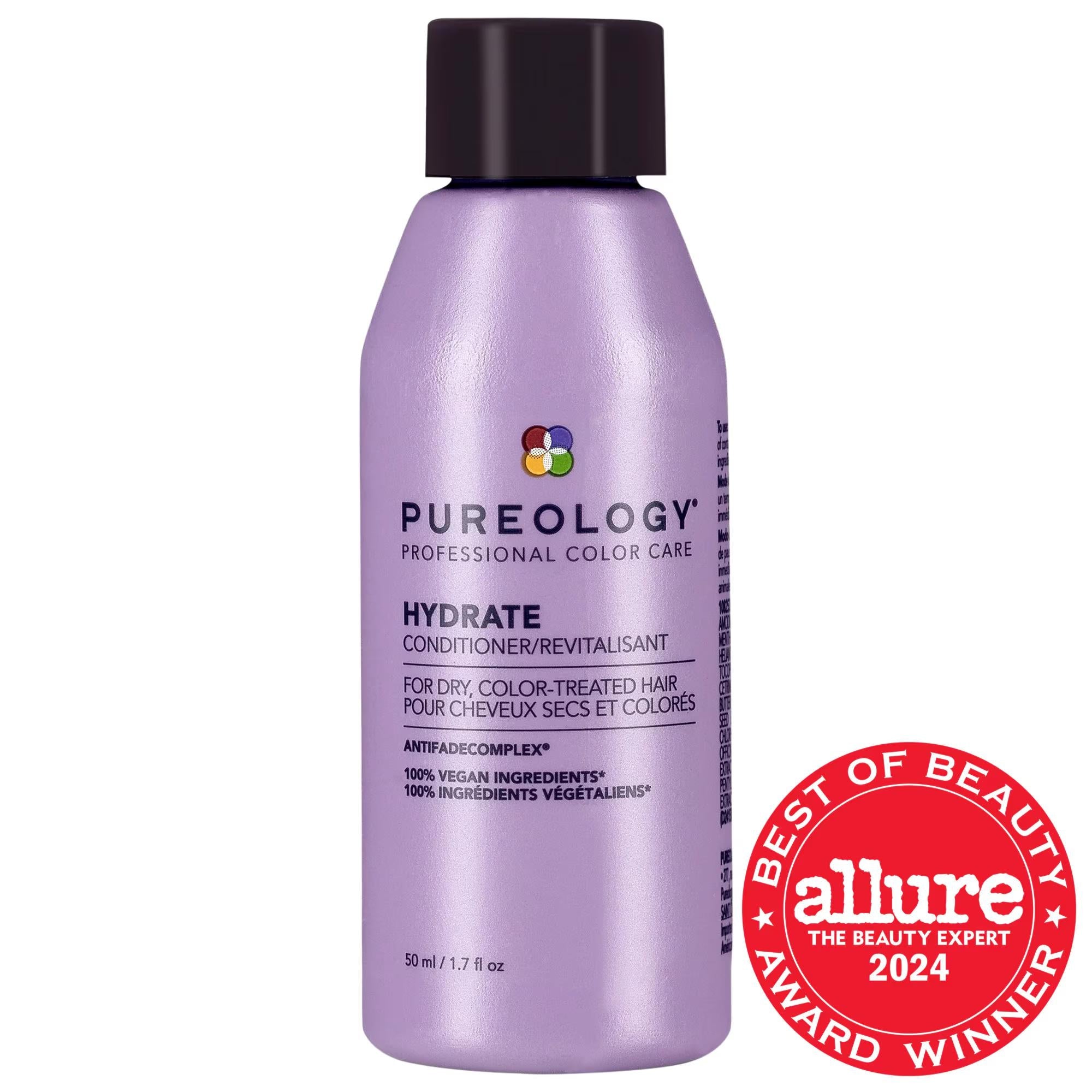 Hydrate Conditioner for Medium to Thick Hair - Vegan, Cruelty-Free, Color-Safe | Deeply Moisturizes & Softens Dry Hair