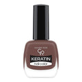 Golden Rose Keratin Nail Polish - Long-Lasting Color & Nourishment, Shade No. 118