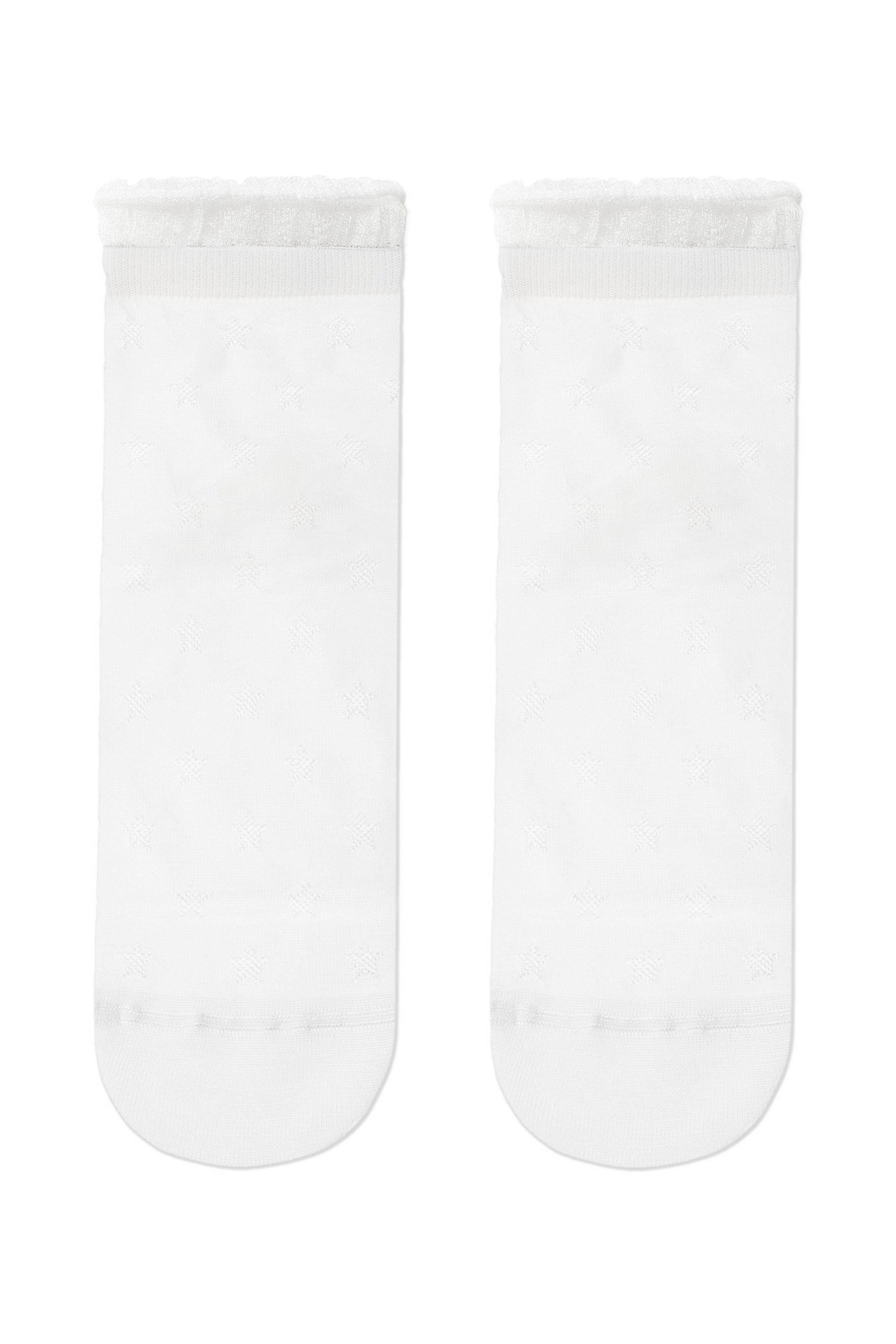 Conte Socks Classic - 491 Decorative Transparent Mesh