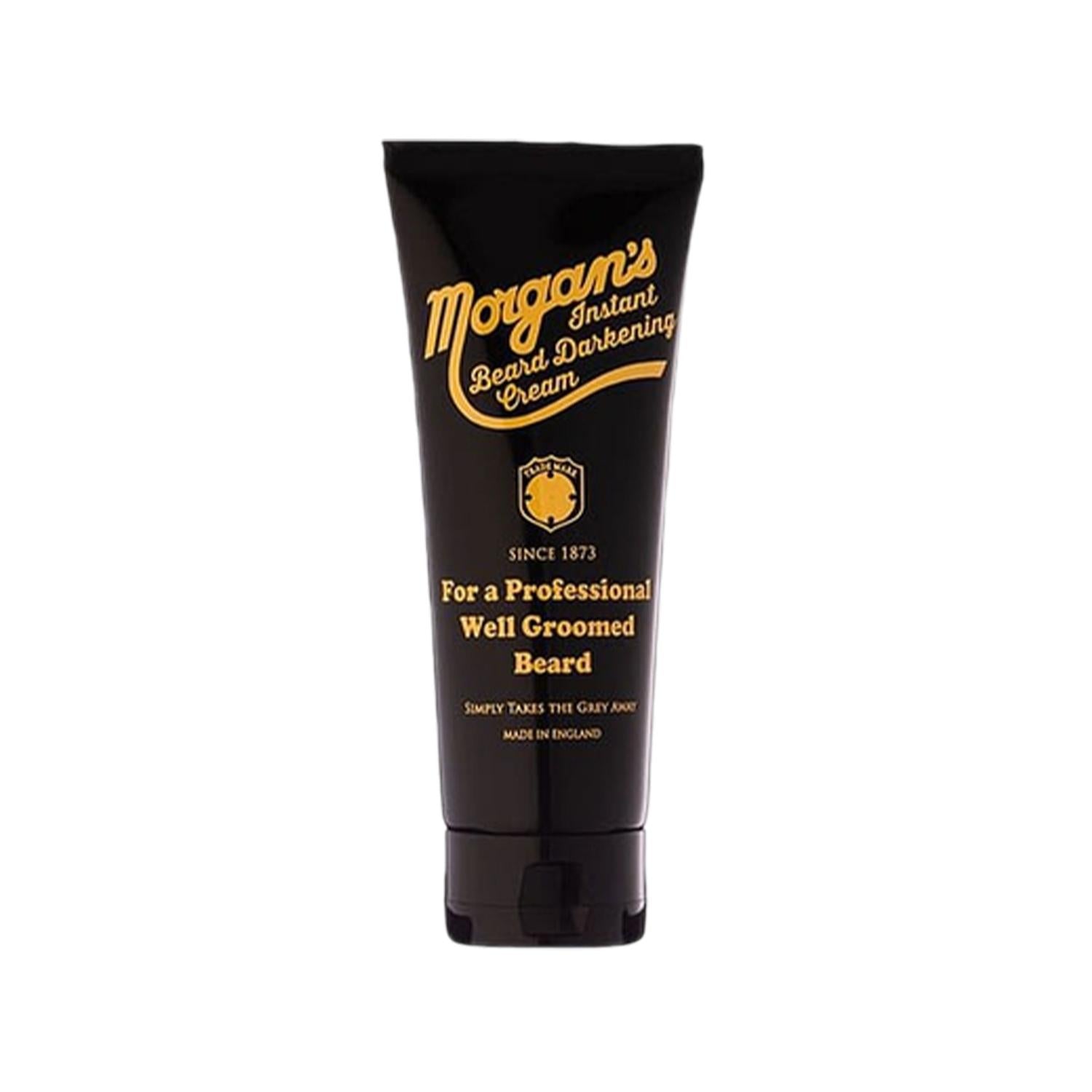Morgan's Pomade Beard Darkening Cream - Instant Darkener for Men, 3.38 fl oz